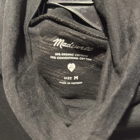 Madewell black turtleneck size M - Picture 3 of 3
